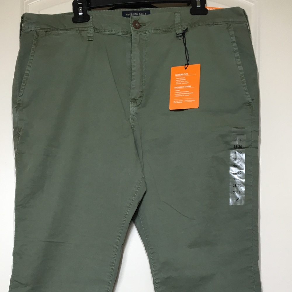 American eagle flex slim fit chinos